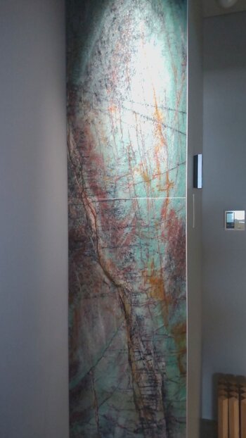 アクセントウォール 石 天然石.JPG